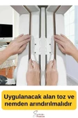 Kapı Ve Pencere Soğuk Izolasyon Bandı Fitili Kendinden Yapışkanlı Kauçuk Yalıtım Bant 2x10 = 20 Mt - 5