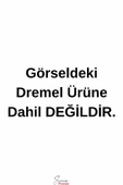 Hobi Gravür Dremel Taşlama Ucu Mini Metal Ahşap Oyma Seti Parlatma Çapak Alma 10 Parça Matkap Uyumlu - 4