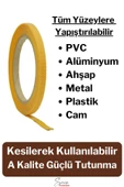 Kendinden Yapışkanlı A Kalite Güçlü Tutunabilen Alüminyum Pvc Ahşap Yüzey Sineklik Yedek Cırt Bant - 2