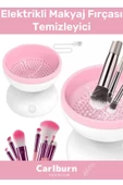 Özel Üretim Usb Şarjlı Hızlı Nazik Temizleyen Zarar Vermez Elektrikli Makyaj Fırçası Temizleyici - 1