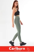 Yeni Sezon İç Göstermez Yüksek Bel Cepli Yoga Sıkı Dokuma Teknolojisi Fitness Gym Training Tayt - 4