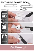 Premium Çok Fonksiyonlu Güçlü Silikon Uçlu 7 in 1 Airpods Klavye Ekran Temizleme Kiti - 3