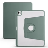 Apple iPad Pro 13 2024 Kılıf Zore Termik Kalem Bölmeli Dönebilen Standlı Kılıf thumbnail 6