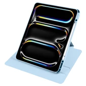 Apple iPad Pro 13 2024 Kılıf Zore Termik Kalem Bölmeli Dönebilen Standlı Kılıf thumbnail 12