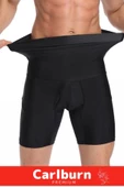 Özel Üretim Basen Toparlayıcı Sıkılaştırıcı Göbek Düzleştirici Bel İnceltici Erkek Duble Boxer Korse thumbnail 2