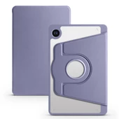 Galaxy Tab A9 Kılıf Zore Termik Kalem Bölmeli Dönebilen Standlı Kılıf - 4