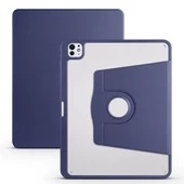 Apple iPad Pro 13 2024 Kılıf Zore Termik Kalem Bölmeli Dönebilen Standlı Kılıf thumbnail 4