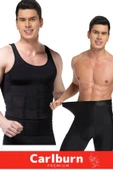 Özel Üretim Basen Toparlayıcı Sıkılaştırıcı Göbek Düzleştirici Bel İnceltici Erkek Duble Boxer Korse thumbnail 4