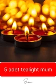 Deluxe Sevgililer Günü Anneler Günü Özel Kutulu Porselen Kahve Fincanı Kar Küresi Mum Hediye Seti - 4