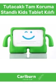 Özel Üretim Apple Samsung Uyumlu 8.7 Inç Yumuşak Dokulu Tutacaklı Tam Koruma Standlı Kids - 1