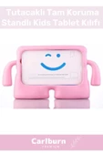 Özel Üretim Apple Samsung Uyumlu 8.7 Inç Yumuşak Dokulu Tutacaklı Tam Koruma Standlı Kids - 1