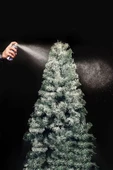 Eriyen Kar Spreyi Yılbaşı için Yeni Yıla Özel Noel Ağaç Süsleme Köpüğü Beyaz Düğün Nişan Kutlama - 2