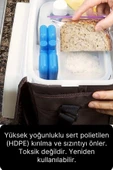 50 Adet Buz Aküsü 12 Saat Termal Soğutma Kamp Piknik Seyahat Yiyecek İçecek Çanta Soğuk Kutusu - 4