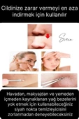 Siyah Nokta Akne Temizleyici Giderici Çıkarıcı Komedon 4'lü Set Kutulu Yağ bezesi Sivilce İğnesi - 3