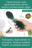 Premium Ayak Topuk Bakım Aleti Çok Fonksiyonlu Fırçalı Set Topuk Taşı Törpü Rende Kum Ponza Taşı - 3