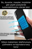 Vantuzlu Pratik Otomobil Araba Torpido Cep Telefonu Sabitleme Pedi Tutucu Güçlü Sağlam Motosiklet - 4