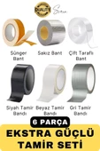 Premium Ekstra Güçlü Sızdırmaz Su Geçirmez Mutfak Lavabo Kenar Tamir Bandı Sakız Bant Çift Taraflı - 1