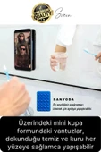 Vantuzlu Pratik Otomobil Araba Torpido Cep Telefonu Sabitleme Pedi Tutucu Güçlü Sağlam Motosiklet - 3