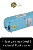 Premium Şarjlı 16 SMD Ledli 2 Kademeli Işıldak El Feneri Yüksek Aydınlatma Fonksiyonel Kamp Piknik - 2
