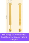 Mantar Tasarım 2 Adet Klozet Kapağı Kaldırma Hijyen Aparatı Tutucu Silikon Esnek Pratik Banyo İçin - 3