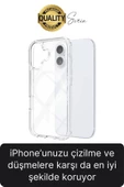 Premium Apple İphone 16 6.1 inç Uyumlu Kablosuz Şarj Destekli Sert Silikon Şeffaf Kılıf Magsafe - 5