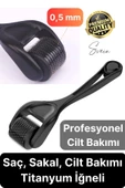Profesyonel Cilt Bakımı Derma Roller Titanyum İğneli Saç Derisi Sakal Uzatma Büyütme Bıyık Çıkartma - 1