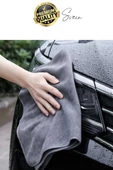 2 Adet Süper Emici Tüm Cam Yüzeylere Uygun Oto Yıkama Mikrofiber Havlu Temizleme Kurutma Bezi - 6