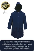 Premium Laci Xxl 150 gr Kapüşonlu Cepli Yağmurluk Su Rüzgar Soğuk Geçirmez Unisex Çıtçıtlı Pardösü - 4