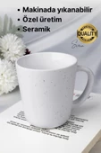 Premium Özel Üretim Seramik Kupa Bardak Dayanıklı Yıkanabilir Sıcak Soğuk Çay Kahve Gündelik Mug - 1