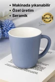 Premium Özel Üretim Seramik Kupa Bardak Dayanıklı Yıkanabilir Sıcak Soğuk Çay Kahve Gündelik Mug - 1