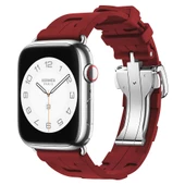 Apple Watch 42mm Spor Görünümlü  KRD-94 Silikon Kordon - 5