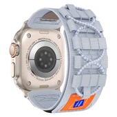 Apple Watch 7 45mm  KRD-99 Hasır Kordon - 4