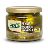 Sosero Peynir Dolgulu Jalapeno Biber 290 gr Cam Kavanoz - 1