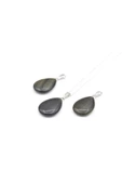 Hakiki Doğal Rainbow Obsidyen Taşı Kolye Ucu - 1