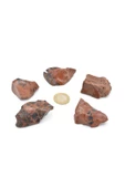 Hakiki Doğal Mahogany Obsidyen Taşı Kaya Parçası - 4