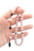 Şükrü Baba İmzalı Küre Kesim Beyaz Katalin Tesbih - 3