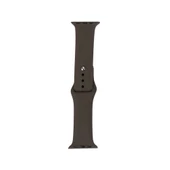 Apple Watch 7 41mm Band Serisi Klasik Kordon Silikon Strap Kayış - 12