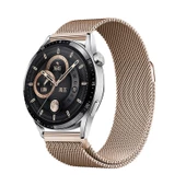 Huawei Watch GT3 46mm  Band-12 20mm Metal Hasır Kordon - 5