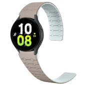 Galaxy Watch 5 44mm  KRD-111 20mm Çizgili Desenli Silikon Kordon - 5
