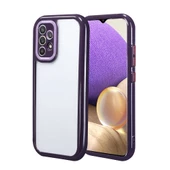 Galaxy A32 4G Kılıf Kamera Korumalı Renkli Kenar ve Çerçeve Tasarımlı  Vitamin Kapak - 1