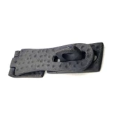 Antika Tarz Dekoratif Pirinç Sandık Askısı - 70x27 mm, Oksit - 1