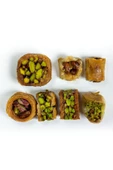Antep Fıstıklı Kadayıflı Karışık Tatlı Kutusu (400G) - 6