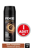 Axe Dark Temptation 150 ml Erkek Deodorant - 1