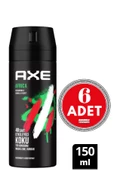 Axe Africa 6 Adet 150 ml Erkek Deodorant - 1