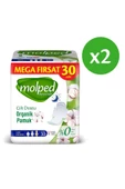 Molped Pure & Soft Gece 30'lu 2 Adet Mega Paket Hijyenik Ped - 2