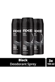 Axe Black 3 Adet 150 ml Erkek Deodorant - 1