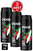 Axe Africa 3 Adet 150 ml Erkek Deodorant - 1