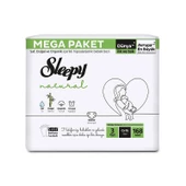 Sleepy Natural 3 Numara Midi 168'li Bebek Bezi - 1