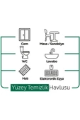 Sleepy Easy Clean Beyaz Sabun Katkılı Yüzey Temizlik Havlusu 100 Yaprak 12'li - 5