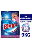 Bingo Matik Sık Yıkananlar Beyazlar ve Renkliler için 9 kg Toz Deterjan - 1